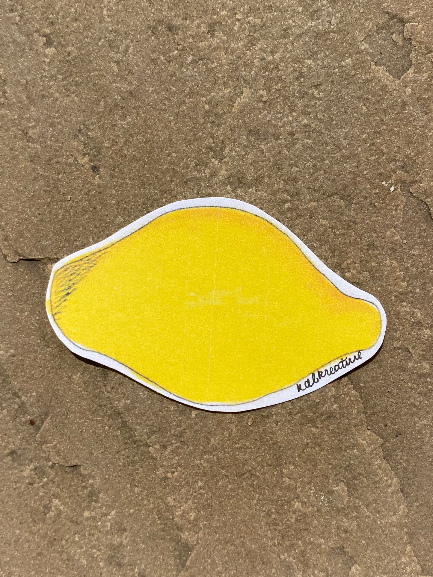 Lemon Sticker